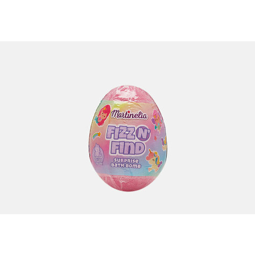 Бомбочка для ванны с сюрпризом Martinelia EGG BATH BOMB PINK 1638₽