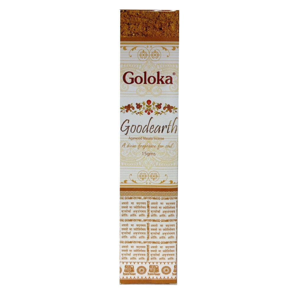 Goloka GOODEARTH (Высококачественные индийские благовония Хорошая земля, Голока), 15 г.