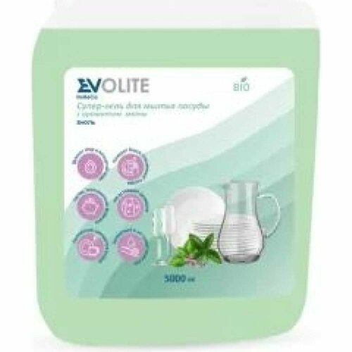 Средство для ручного мытья посуды EVOLITE Биоль
