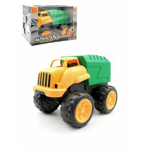 Машина Мусоровоз желто-зеленая 20 см 6791 1095₽