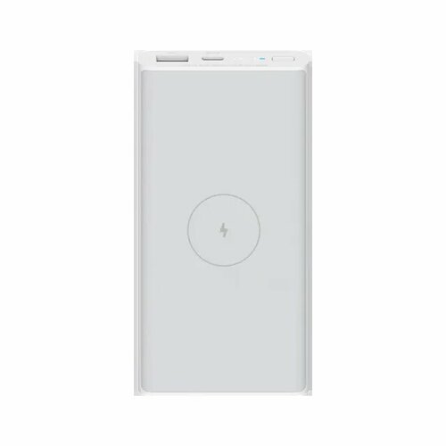 Белый Беспроводной PowerBank Xiaomi с зарядкой Qi 1790₽