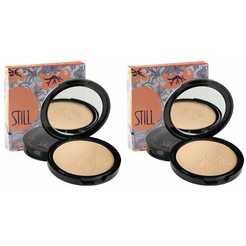 Still Пудра компактная стойкая Silky Touch тон 03 Классический бежевый 2 шт 1238₽