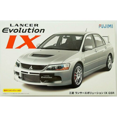 Fujimi LANCER EVOLUTION IX GSR Модель для сборки, 1/24 20625 hasegawa автомобильmitsubishi lancer gsr evolution iii 1995 rally of thailand winner 1 24