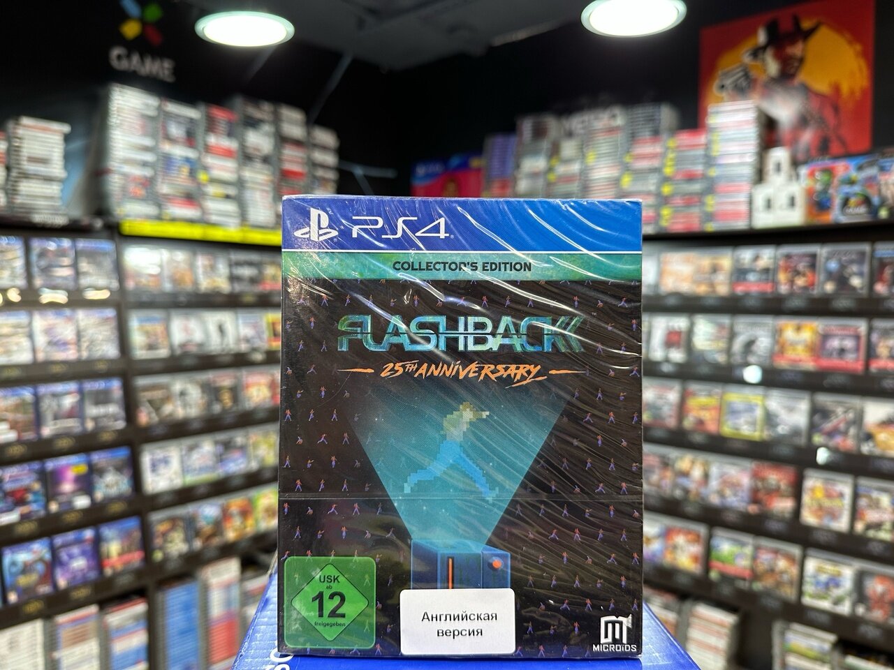 Flashback 25th Anniversary Collector's Edition (PS4) английский язык