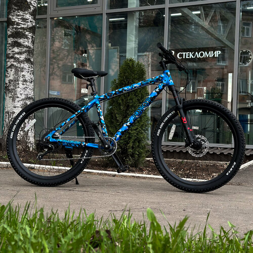 Горный велосипед JOYOY камуфляж синий (26