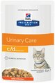 Корм для кошек Hill's Prescription Diet c/d Multicare, для профилактики МКБ, с курицей (кусочки в соусе)