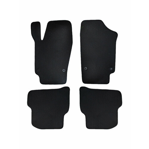 Коврики салона для VW Polo Sedan 2010 4834₽