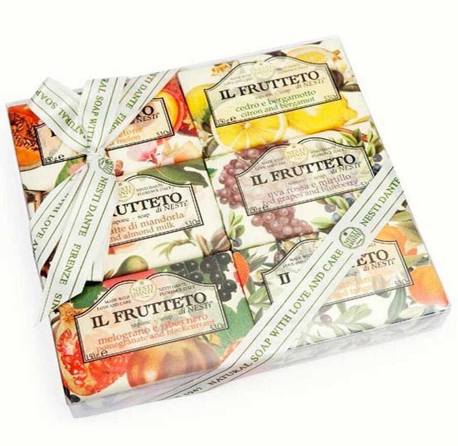 Nesti Dante набор мыла Il Frutteto персик, 6 шт, 150 г