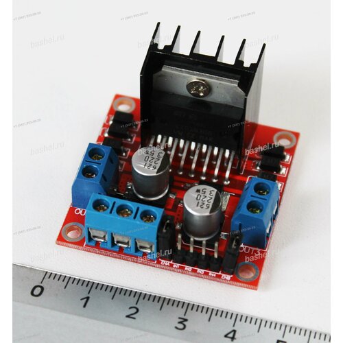 Motor driver L298N, Драйвер моторов, WZE l298n driver board dc stepper motor driver controller module smart car robot breadboard l298n for arduino