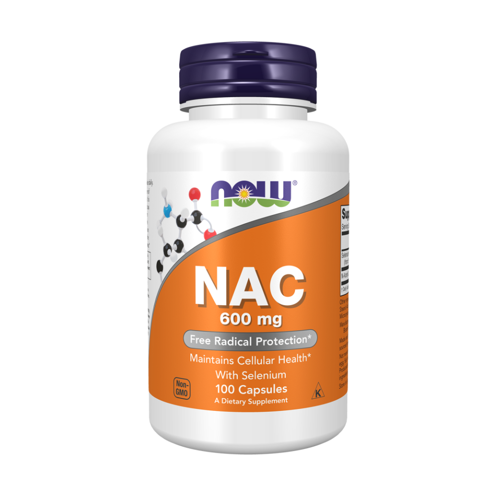 Now Foods N-Acetyl Cysteine NAC 600 мг 100 vcaps