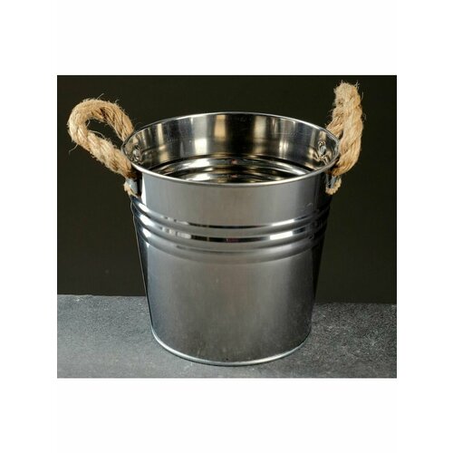 Кашпо Ведерко Элла высокое 15х115х14см 750₽