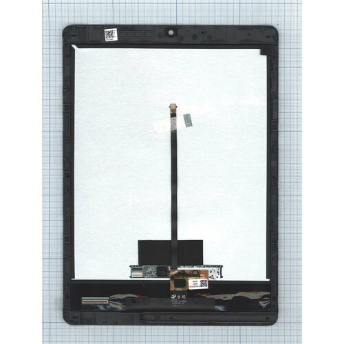 Модуль (матрица + тачскрин) для Asus Chromebook Tablet CT100PA черный с рамкой original projector lamp an ph50lp1 for sharp xg ph50x left xg ph50 left xg ph50nl left xg ph800x left