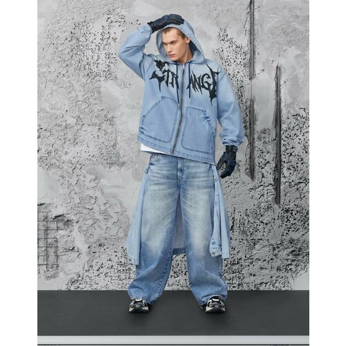 Джинсы Gloria Jeans, размер 14-16л/170-176, синий джинсы gloria jeans размер 15 16л 170 44 белый