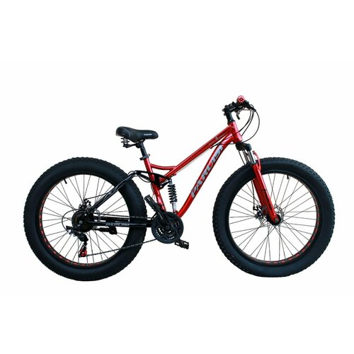 Велосипед - фэтбайк PARUISI DOUBLE 26 красный 2860000₽