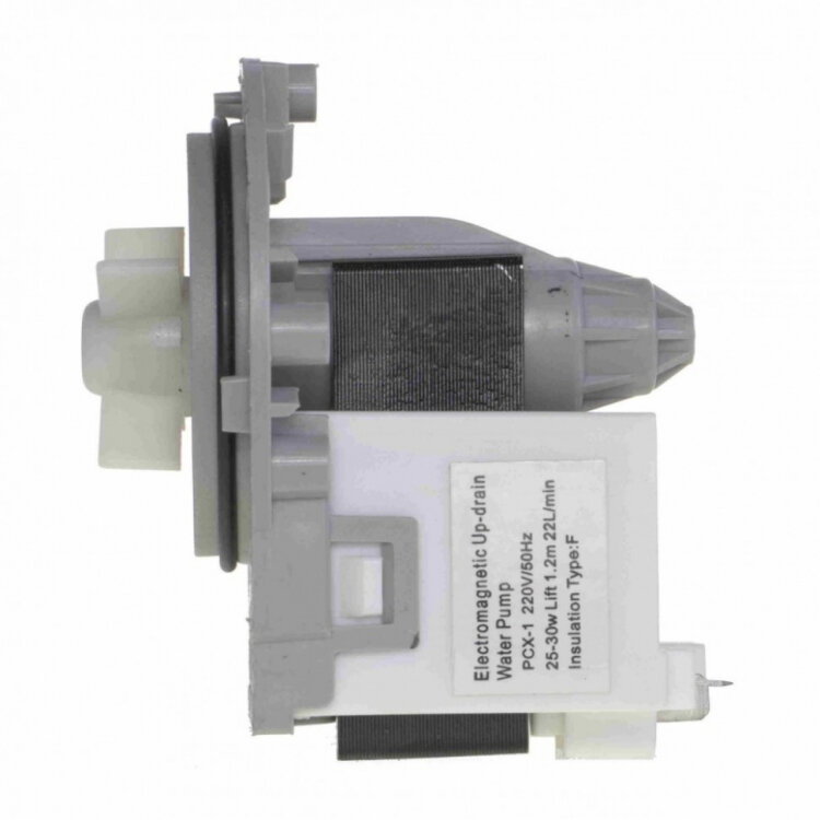 фото Сливной насос (помпа) для стиральной машины AEG, Ariston, Bosch, Candy, 30W, 3 винта, Р303