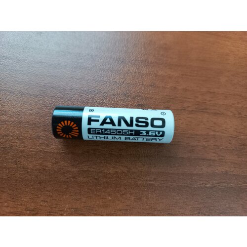 Батарейка Fanso ER14505 H/S Li-SOCl2 батарея типоразмера AA, 3.6 В, 2.6 Ач, Траб: -55.85 °C