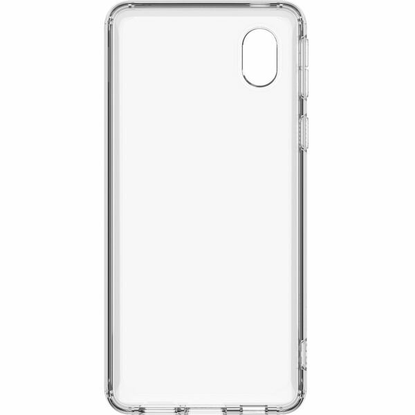 Чехол-крышка Samsung для Galaxy A01 Core EF-OA013TTEGRU, термополиуретан, прозрачный - фото №11