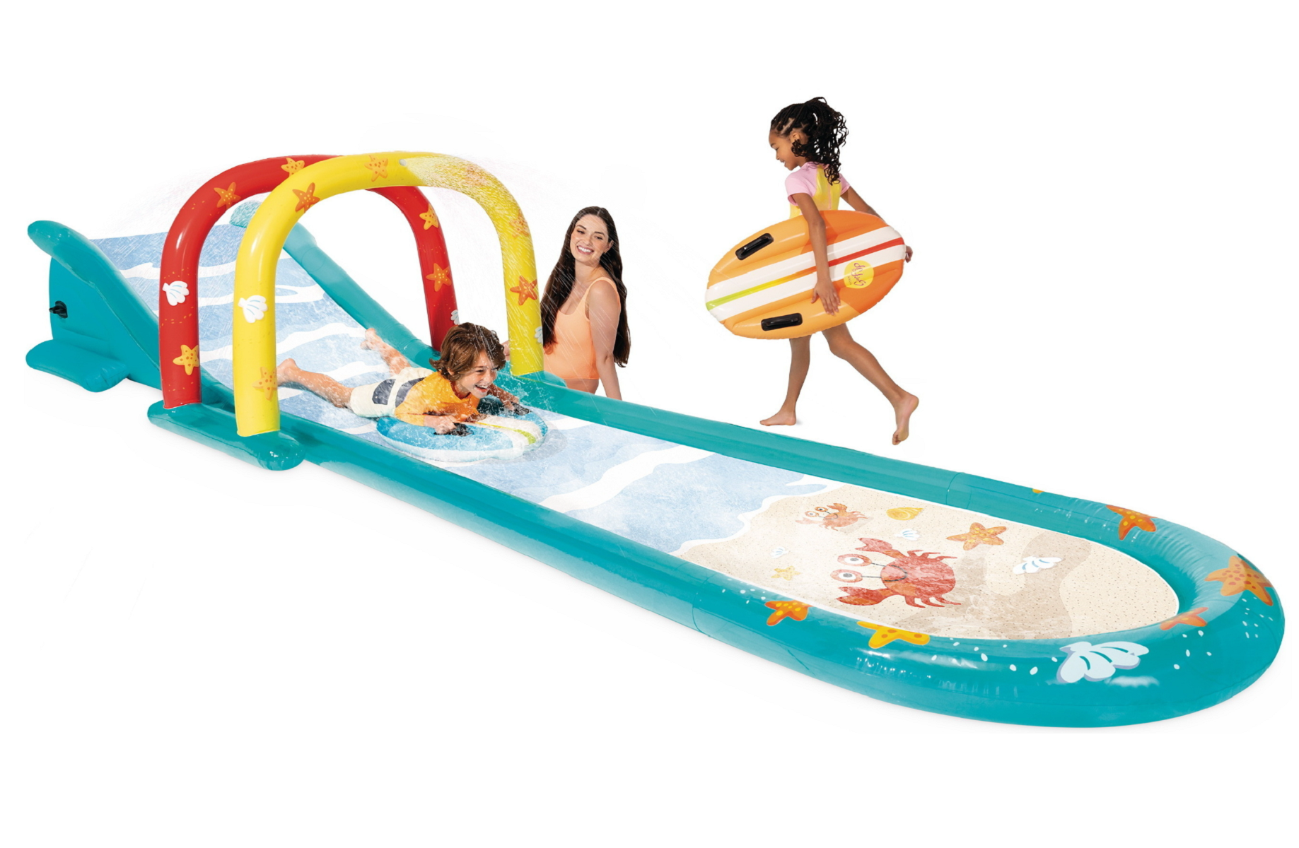 Игровой центр - горка Surfing Fun Slide 561 х 137 х 99 см Intex 56167 NP