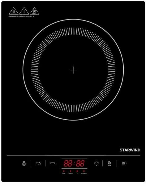 Индукционная электроплитка StarWind STI-1002 чёрный
