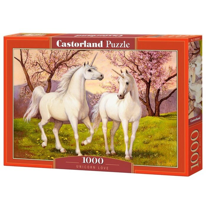 Castorland Пазл «Любовь единорогов», 1000 элементов