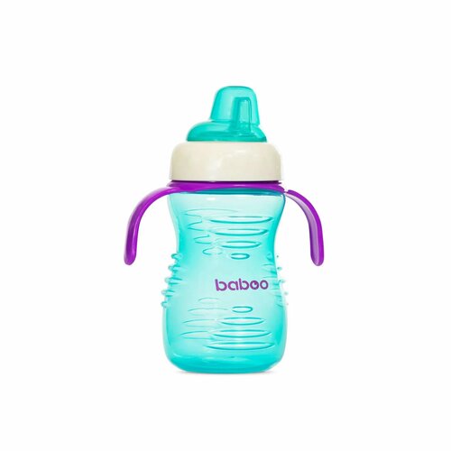 Поильник BABOO с силиконовым носиком 260мл с 6месяцев Зеленый 8-124
