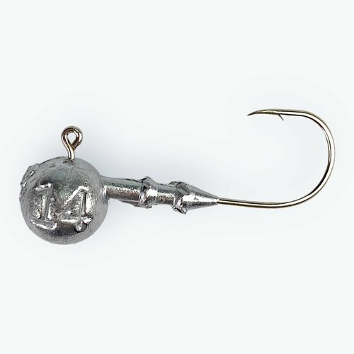 Джиг-головка GAMAKATSU (б. к) №3 , вес -14 гр, в наборе 5 шт