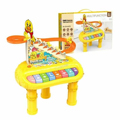 Музыкальное пианино с утятами Фортепиано для малышей 1348₽