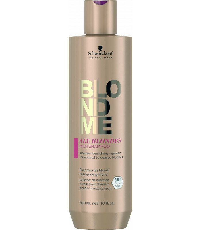 Schwarzkopf Professional Blond Me Шамунь для обогащения волос Blond Me 300мл