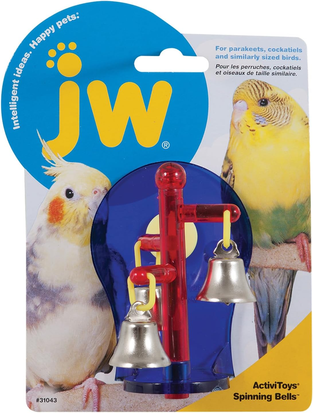 Вращающиеся колокольчики JW Pet ActiviToy игрушка для птиц в ассортименте