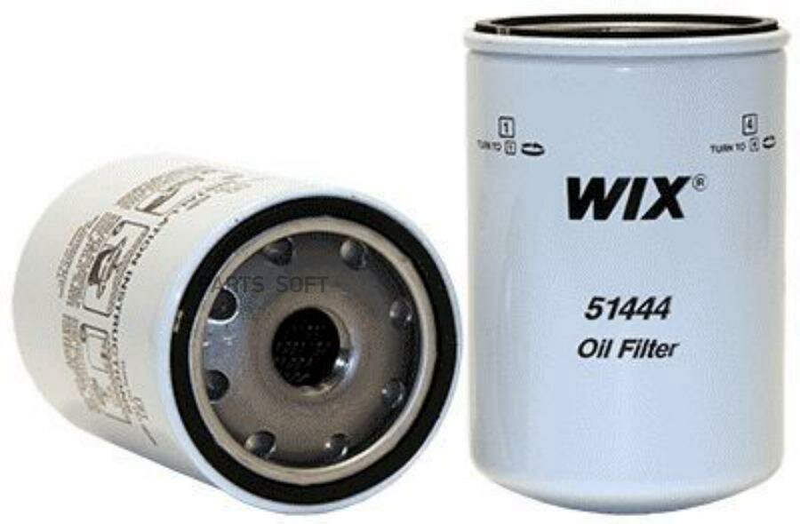 WIX-FILTERS 51444 Фильтр масляный Komatsu/CAT (3I1482, LF3664, P550086)