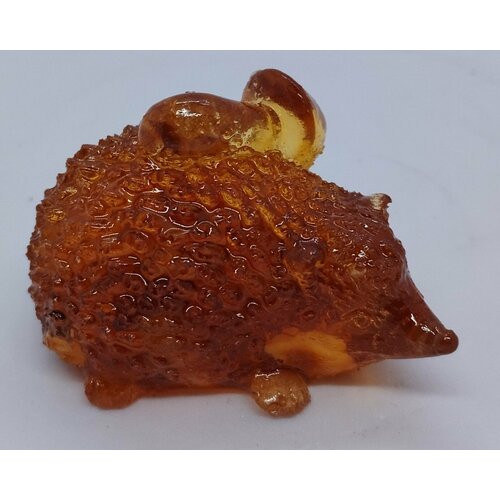 Янтарная фигурка Ёжик, 10 г