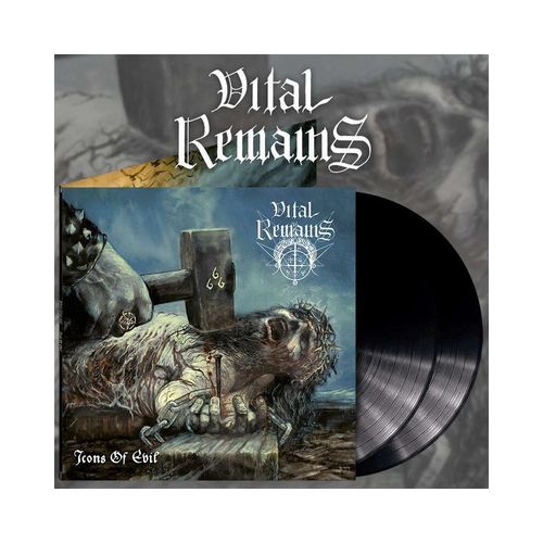 Vital Remains - Icons of Evil, 2LP Gatefold, BLACK LP flesh god apocalypse