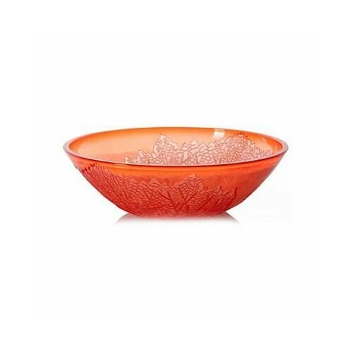 Салатник лист СибПолимер 15л красный 381₽