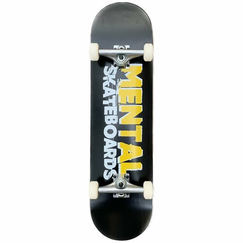 Скейтборд Mental Skateboards Black 8.25"