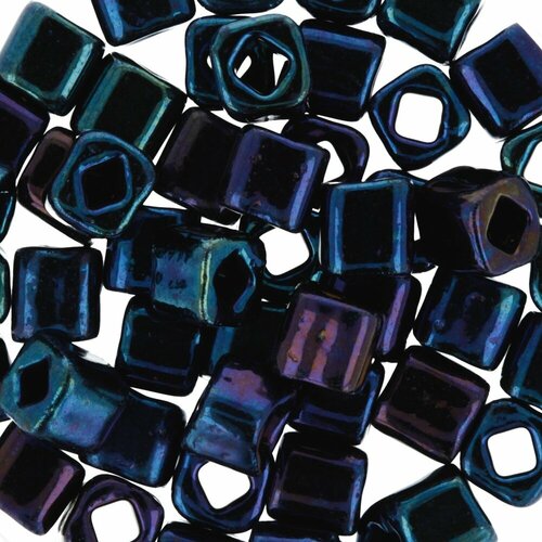 Бисер TOHO Cube, №2, 4 мм, 5 штх5 г, №0082, синий бисер toho cube 2 4 мм 5 штх5 г 0086 темно фиолетовый