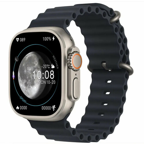 Смарт часы X9 ULTRA MINI iOS Android Bluetooth звонки, 3 ремешка черный смарт часы x9 max bluetooth ios android розовые
