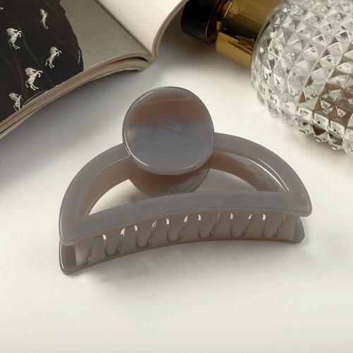 Краб для волос Глянец дуга круг люкс 9 см микс 825₽