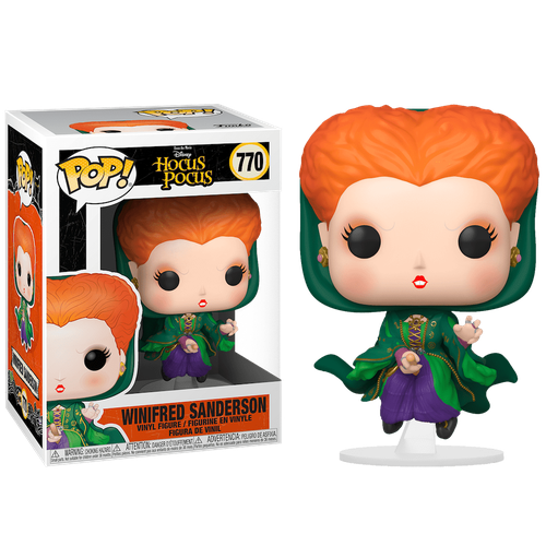 hairjoy winifred sanderson costume hocus pocus short brown red cosplay wigs synthetic hair for women Фигурка Funko POP Winifred Sanderson Flying из фильма Hocus Pocus