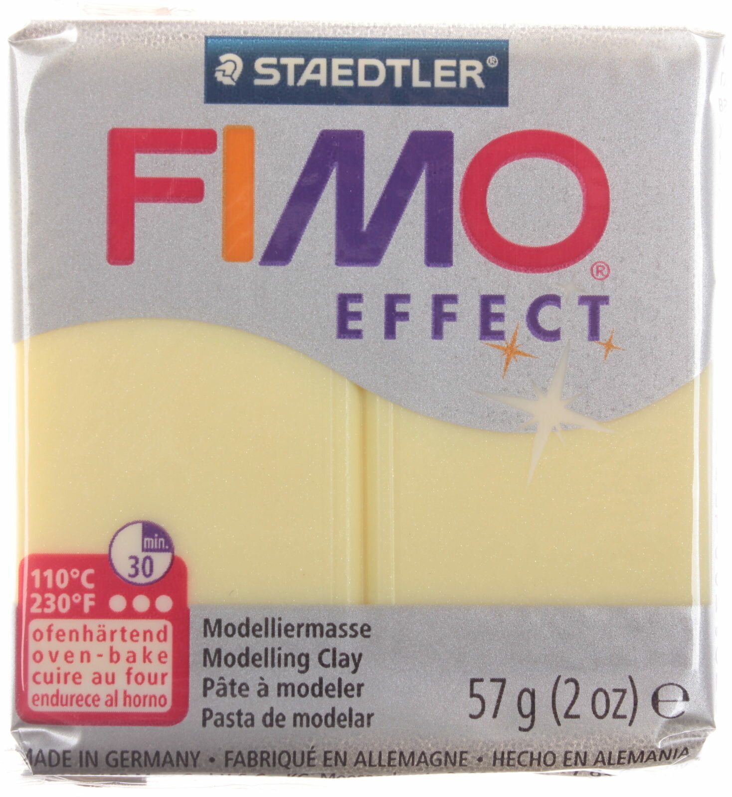 Полимерная глина FIMO Effect, цитрин (106), 57г, 1шт