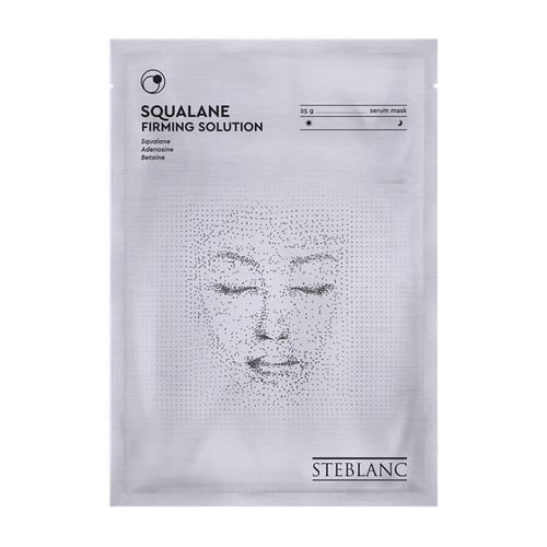 Steblanc Тканевая маска сыворотка для лица Squalane укрепляющая со скваланом 25 г 1 шт тканевая маска сыворотка для лица укрепляющая со скваланом steblanc squalane firming solution serum sheet mask 1 шт