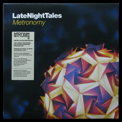 Виниловая пластинка LateNightTales Metronomy – LateNightTales (2LP + CD, + booklet) metronomy виниловая пластинка metronomy small world