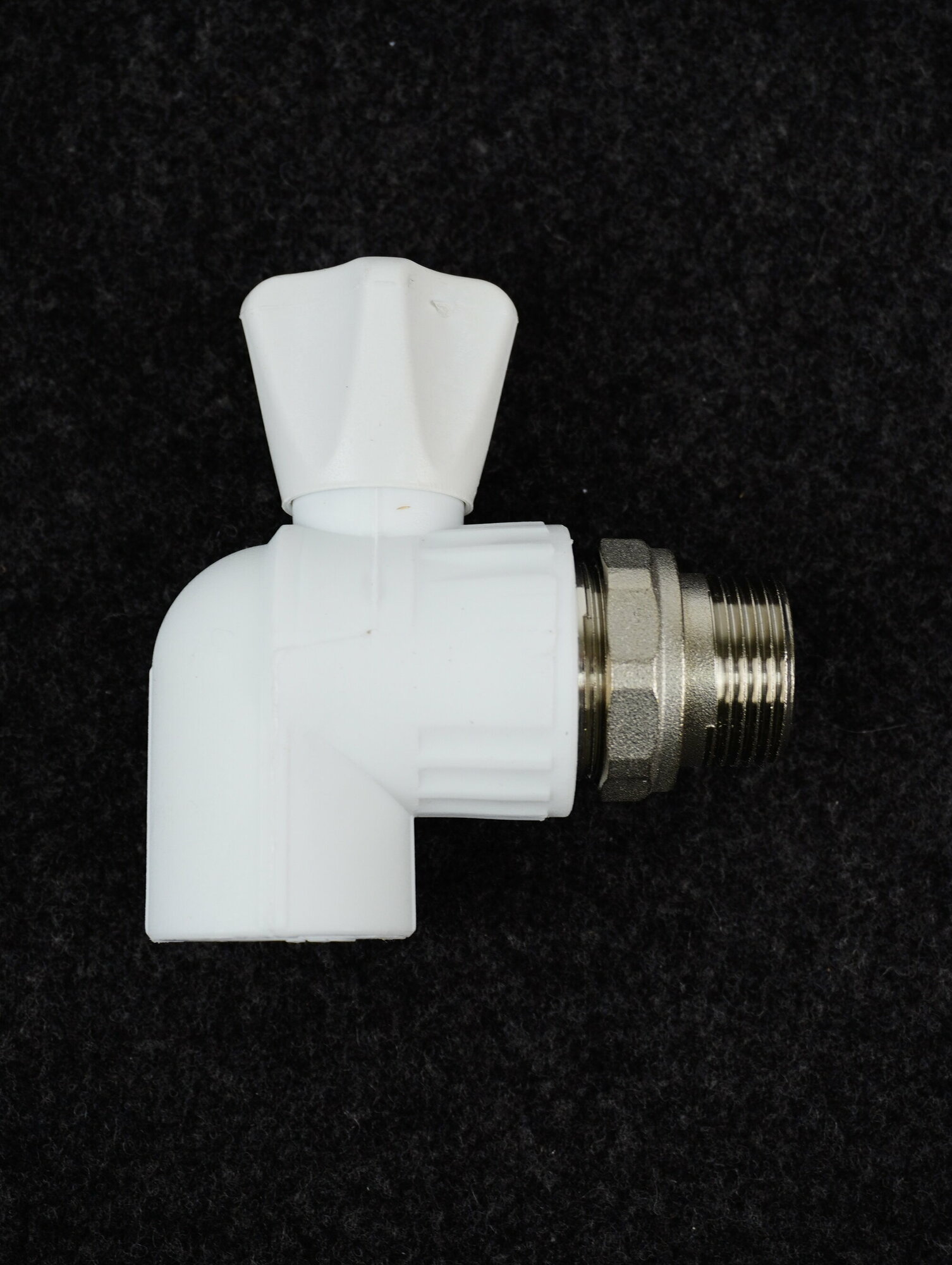 фото PPRC кран радиаторный угловой 25-3/4 латунь Valfex