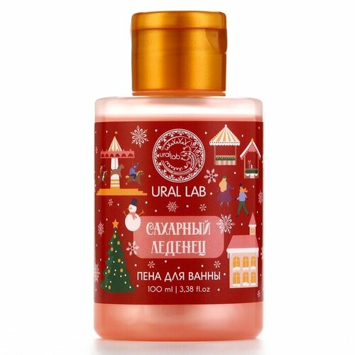 Пена для ванны 100 мл аромат сахарного леденца URAL LAB 151₽