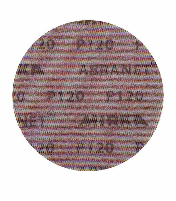 Диск шлифовальный Mirka Abranet d125 мм P120 на липучку сетчатая основа (5 шт.)