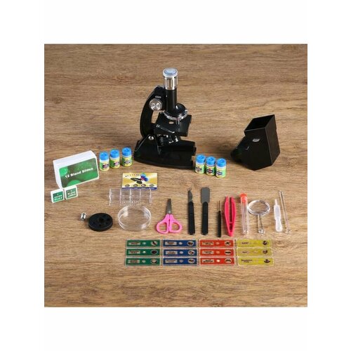 Микроскоп с проектором Наука кратность увеличения 50-1200 5737₽