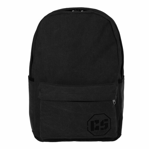 Джинс Рюкзак универсальный 42х28х13см, 1отд, 3 карм, уплотненная спинка и лямки, джинса, черный