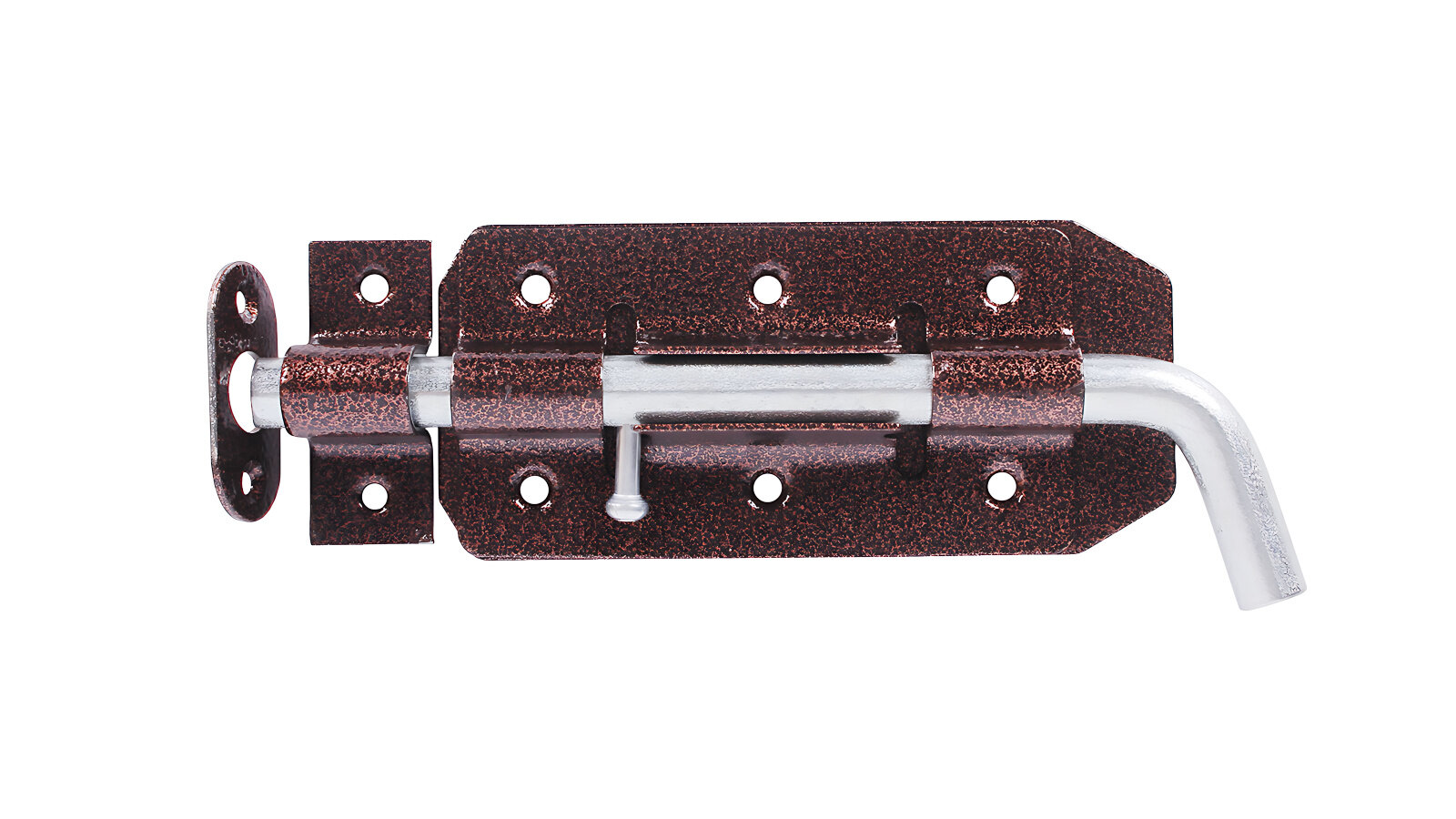 Засов гаражный медь