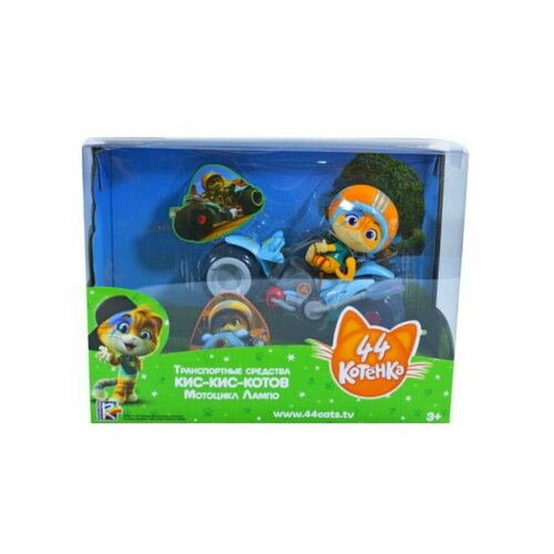 Игрушка для детей Игровой набор с фигуркой Лампо и мотоциклом