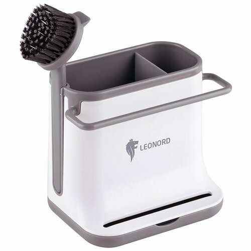 Органайзер для кухни SAUBER, 2 отделения (щетка в комплекте)