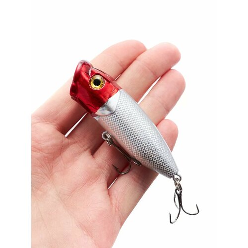 Поппер для рыбалки плавающий незацепляйка 11 г, 6,5 см